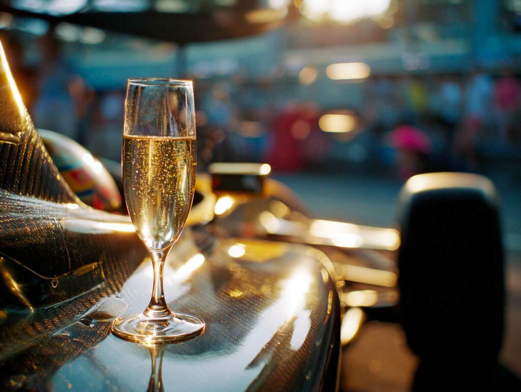 champagne F1