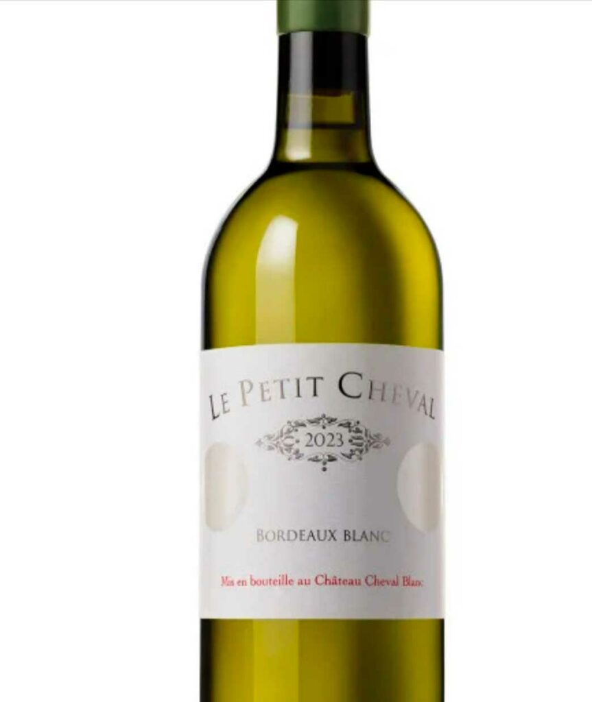 Le Petit Cheval Blanc 2023, le blanc sec rare de Cheval Blanc